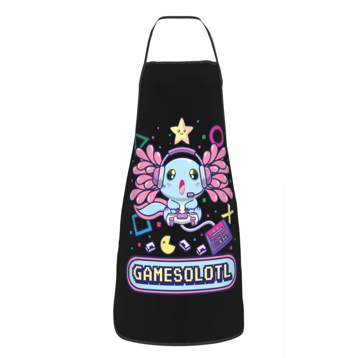 Kitchen Baking Game - Gamesalotl axolotl jogando avental de videogame