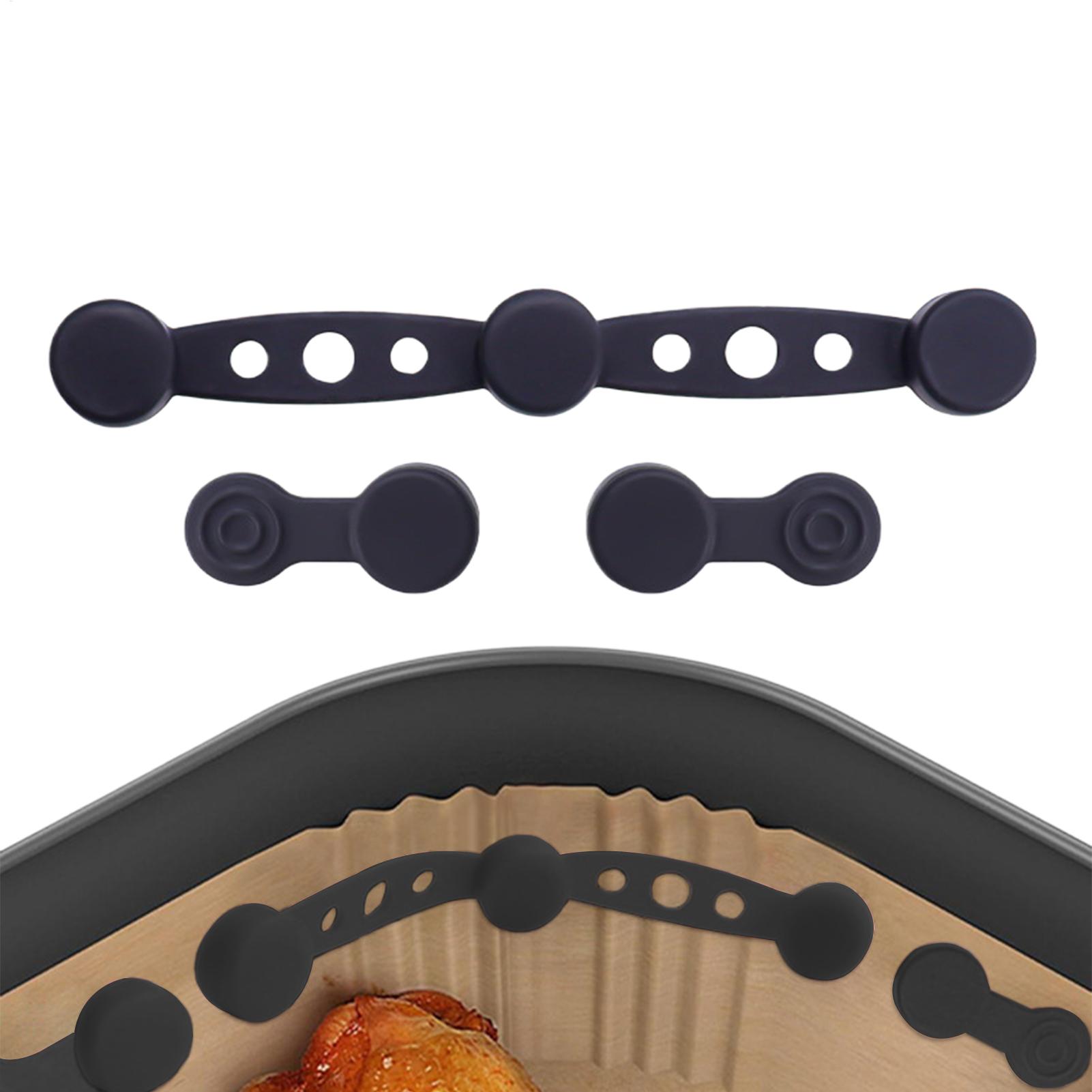 Kitchen Baking Sheet Organizer - Cozinha silicone fritadeira de ar cozimento
