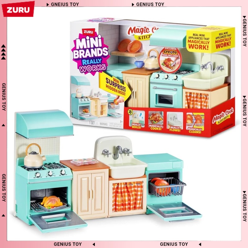 Kitchen Job - Conjunto de Cozinha Mágica Zuru Mini