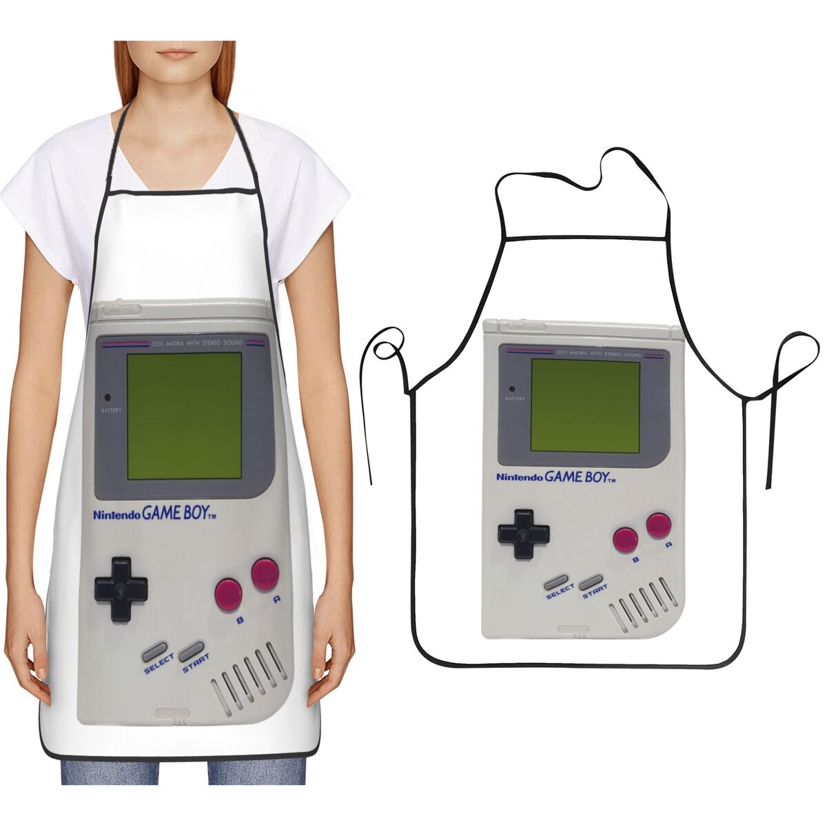 Kitchen Baking Game - Avental de Cozinha Nintendo Game Boy