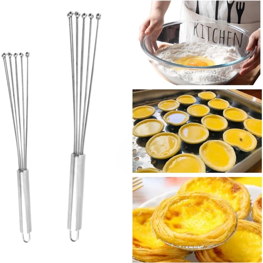 Kitchen Baking Necessities - Batedor Manual de Ovos em Aço