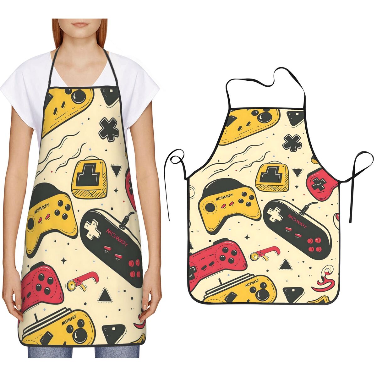 Kitchen Baking Game - Controlador gamer videogame vintage aventais chef