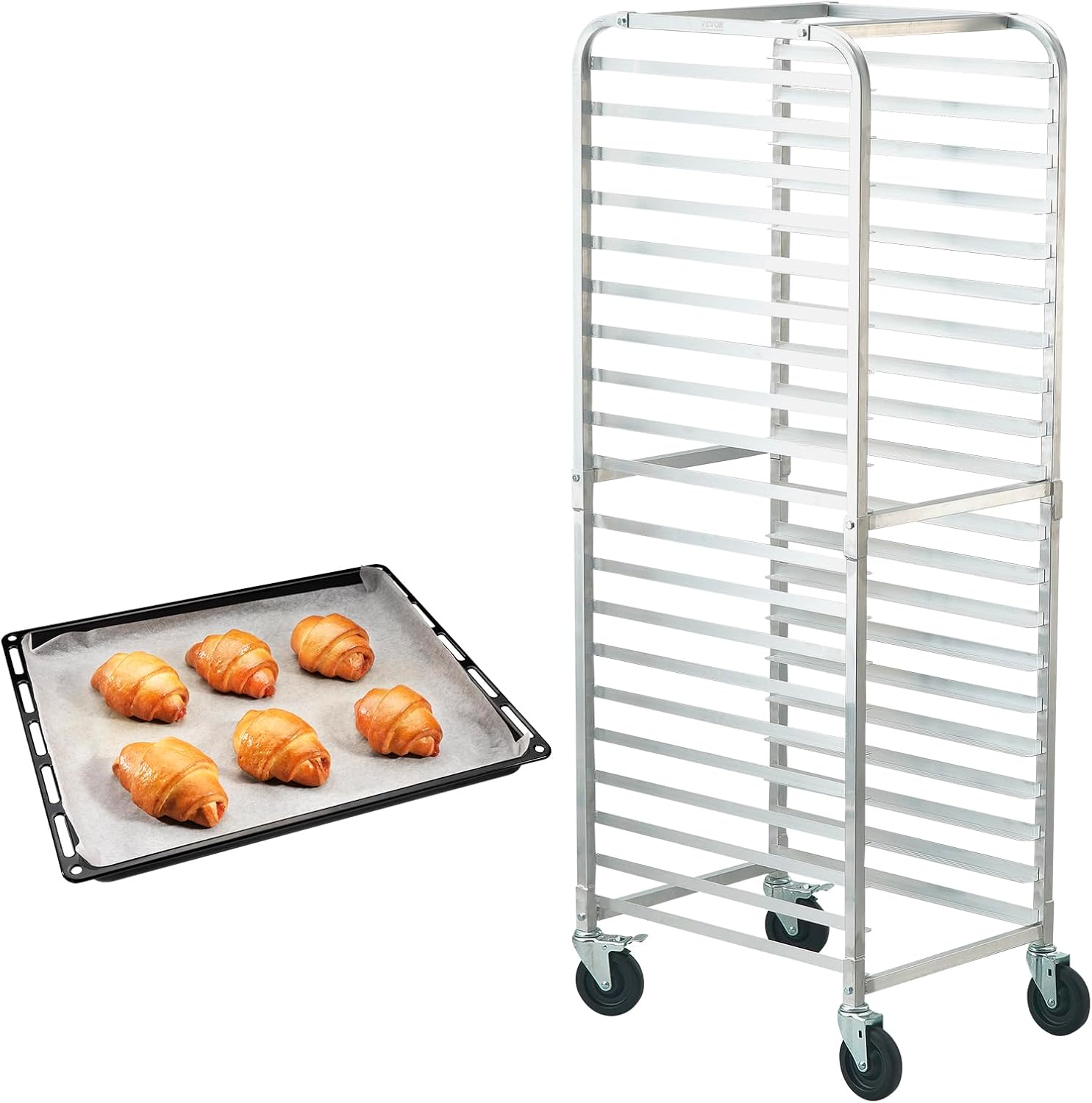Kitchen Baking Trolley - Carrinho de Armazenamento de Assadeiras de