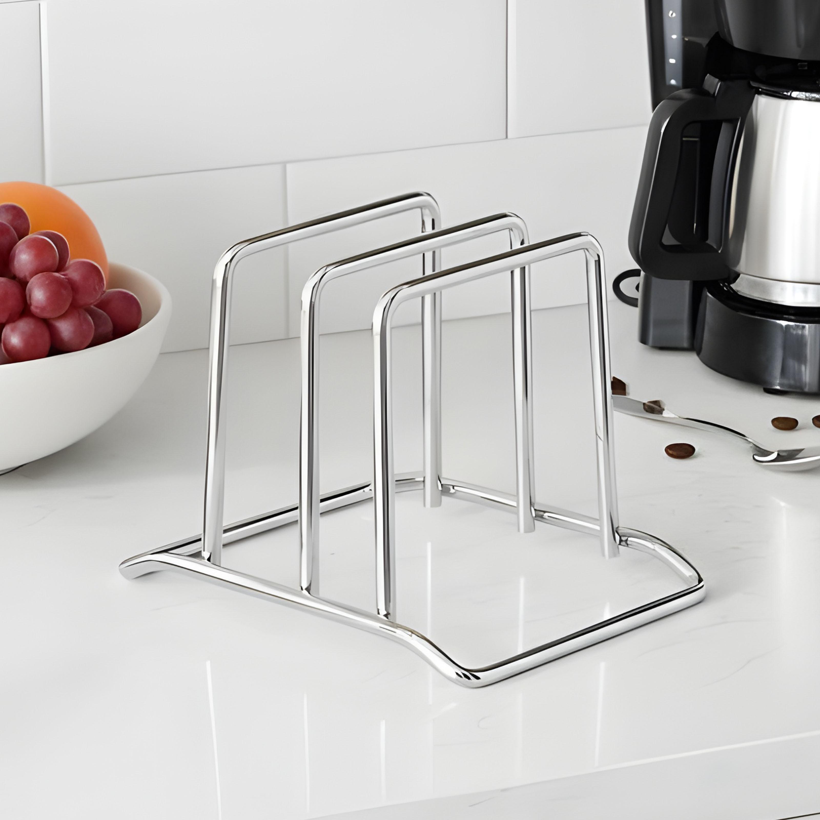 Suporte de tábua de corte, fol - Kitchen Baking Sheet Organizer avaliação e preço