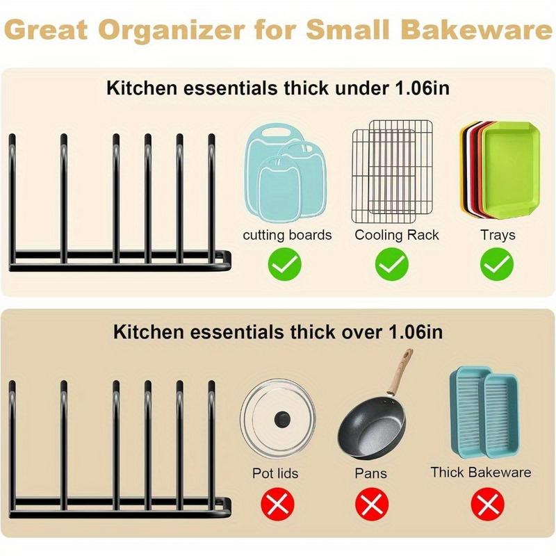 1 Peça Organizador de Tábuas d - Kitchen Baking Sheet Organizer avaliação e preço