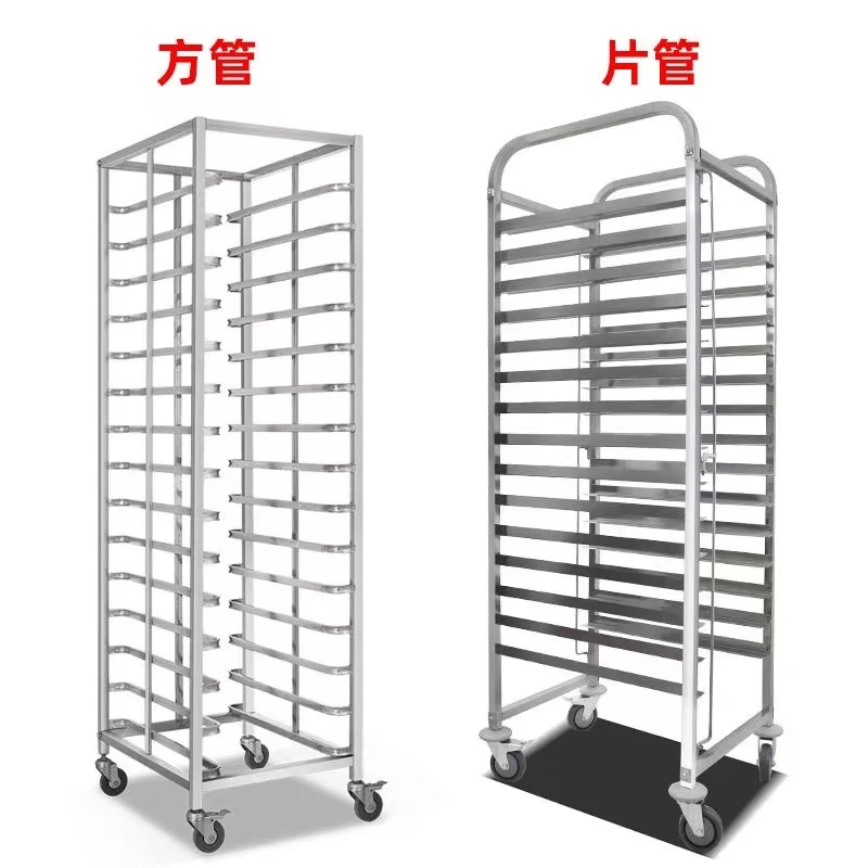 Carrinho de Aço Inoxidável com - Kitchen Baking Trolley avaliação e preço