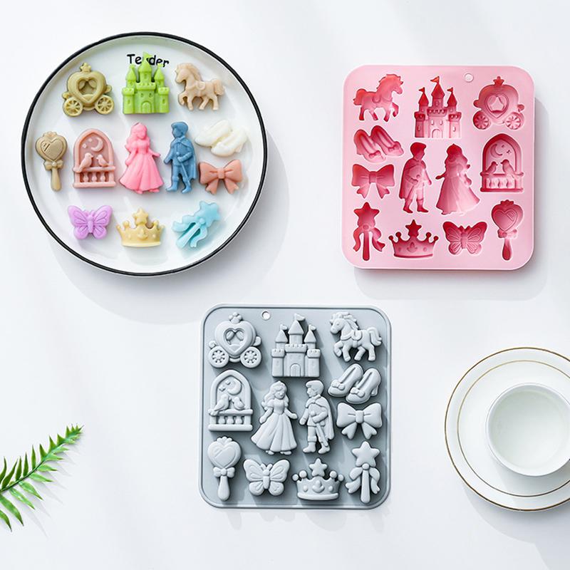 🌸 Molde de Silicone 3D com 12  - Kitchen Baking Molds avaliação e preço
