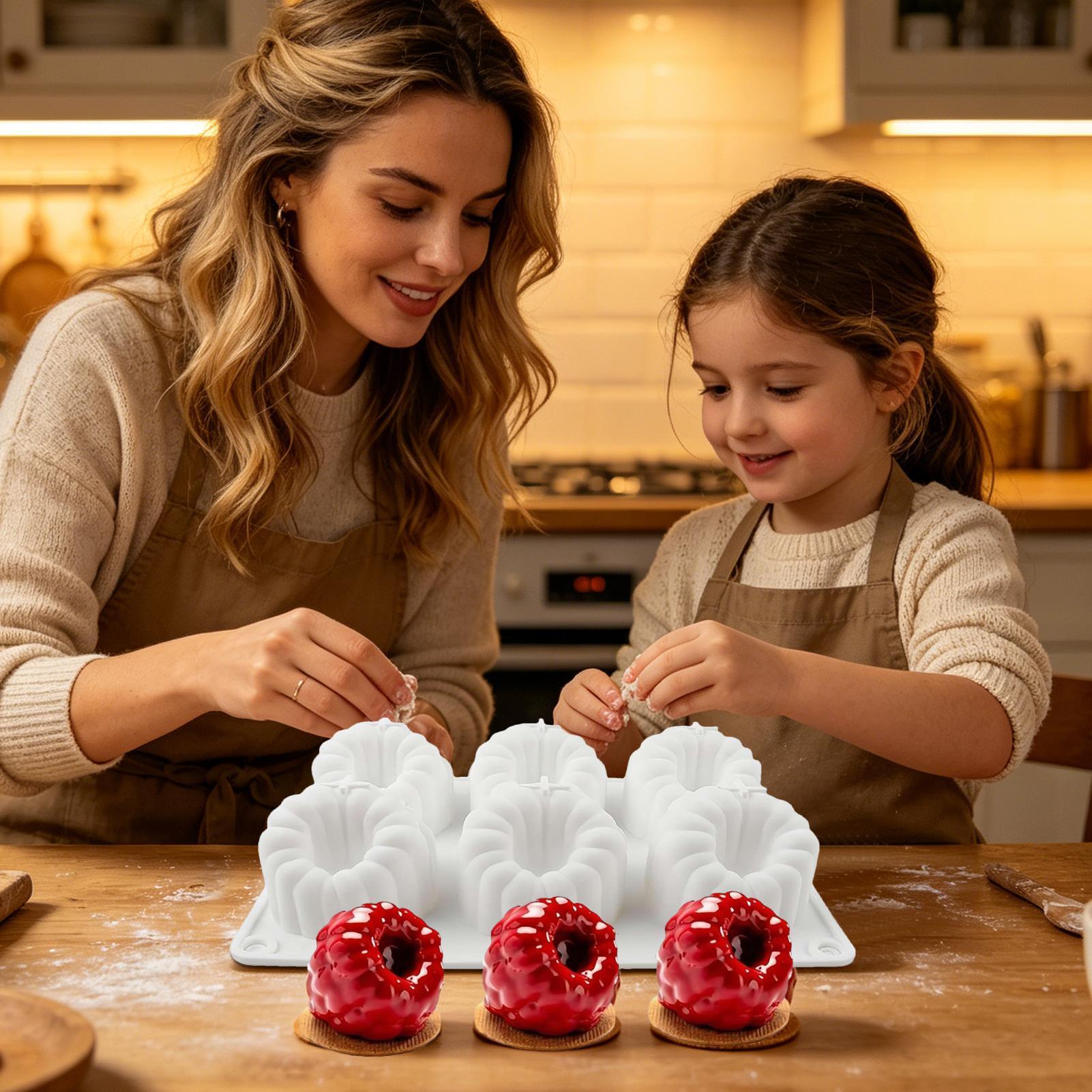 Molde de Silicone em Formato d - Kitchen Baking Molds avaliação e preço