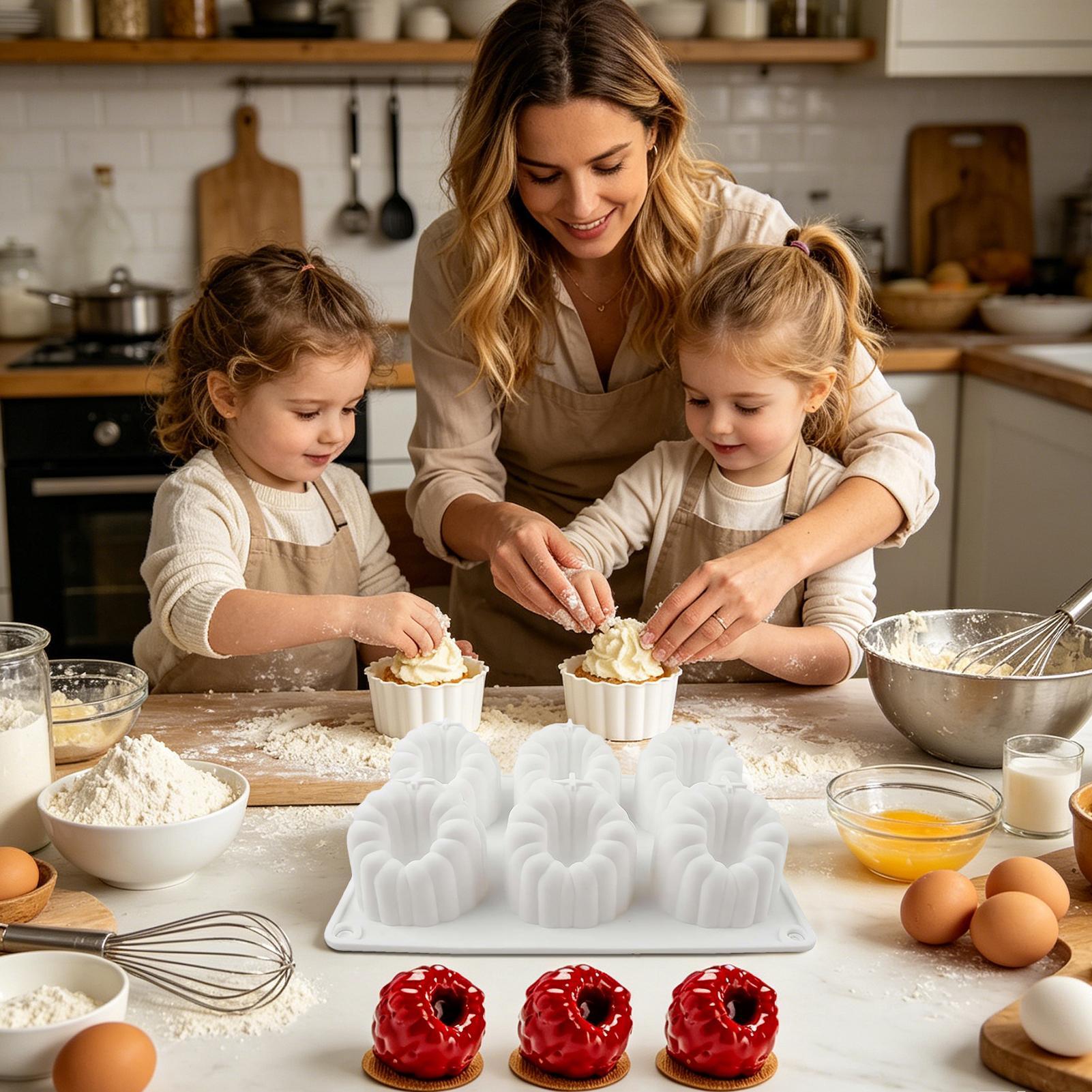 Molde de Silicone em Formato d - Kitchen Baking Molds avaliação e preço