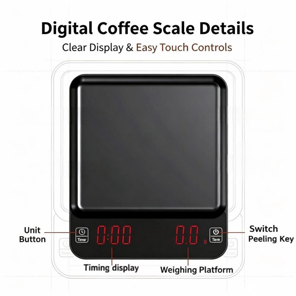 Balança Digital de Café de Alt - Kitchen For Baking avaliação e preço