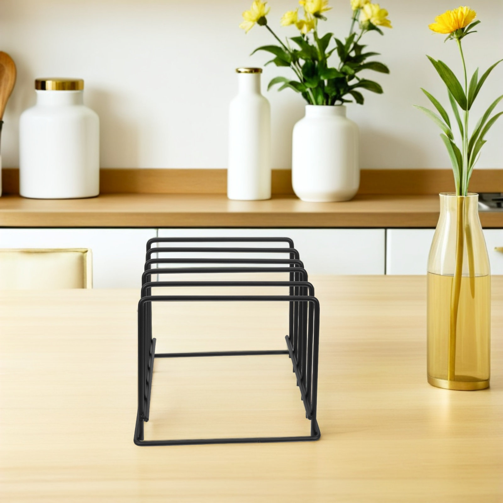 Suporte Vertical para Tábuas d - Kitchen Baking Sheet Organizer avaliação e preço