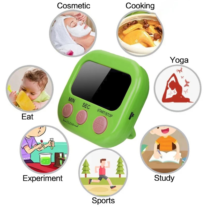 Mini Timer Digital de Cozinha  - Kitchen Baking Game avaliação e preço