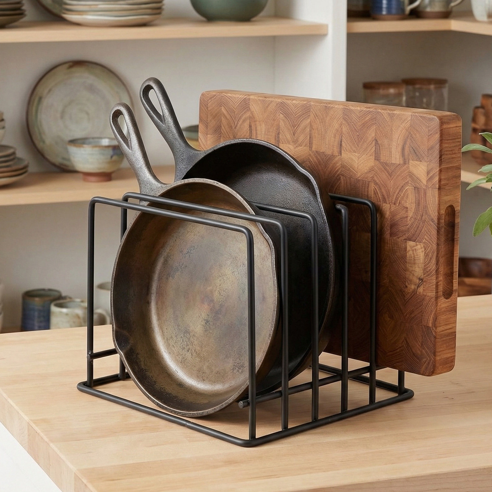 Suporte de Armazenamento Multi - Kitchen Baking Sheet Organizer avaliação e preço