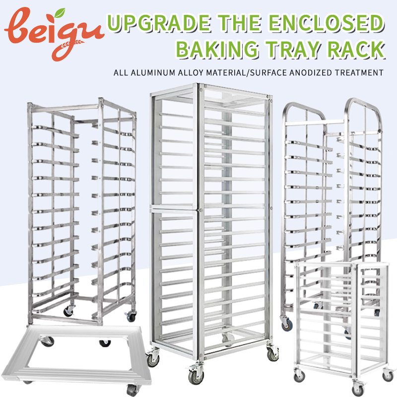 Carrinho comercial de alumínio - Kitchen Baking Trolley avaliação e preço