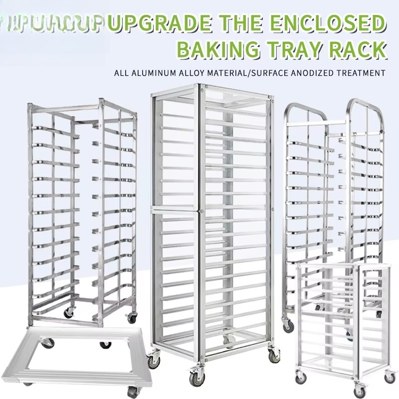 Carrinho de Alumínio Comercial - Kitchen Baking Trolley avaliação e preço