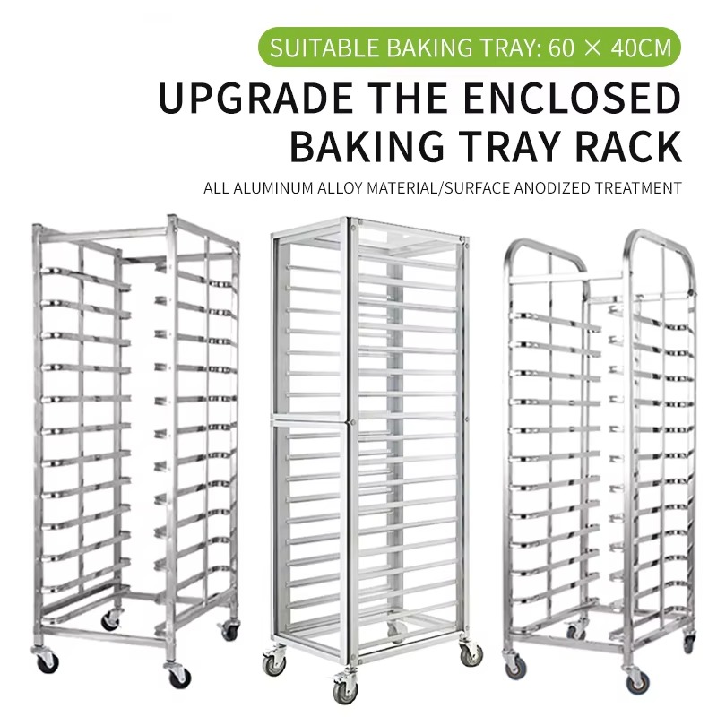 Carrinho de Alumínio Comercial - Kitchen Baking Trolley avaliação e preço