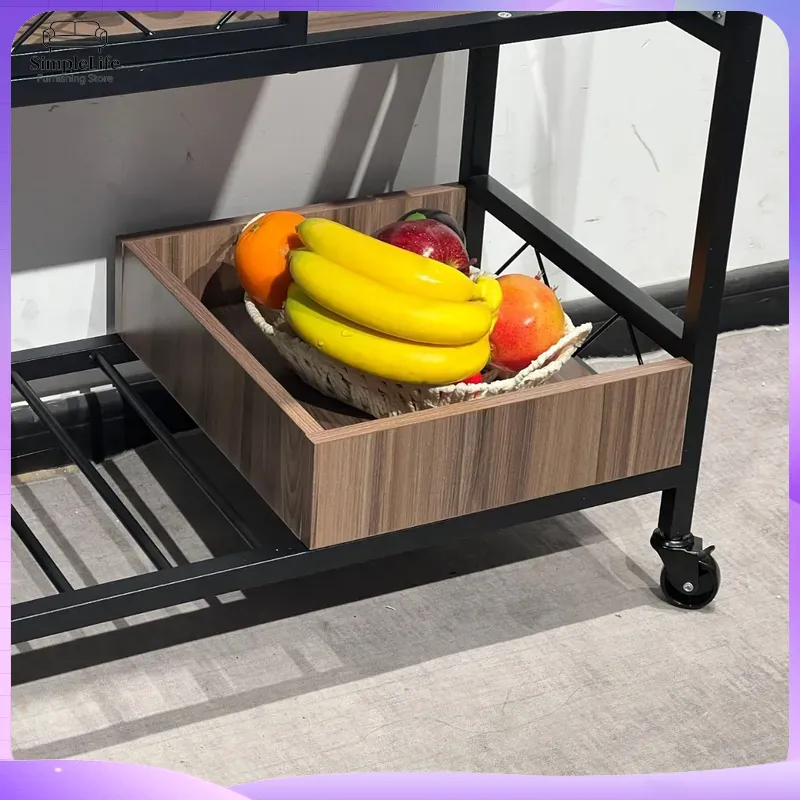 Carrinho de Cozinha Multifunci - Kitchen Baking Trolley avaliação e preço