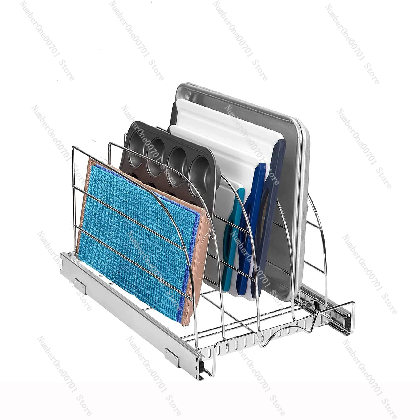 Organizador de Armário de Cozi - Kitchen Baking Sheet Organizer avaliação e preço