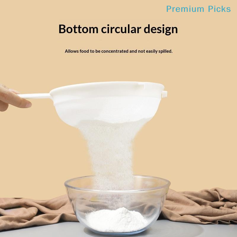 Peneira de Plástico Portátil e - Kitchen For Baking avaliação e preço