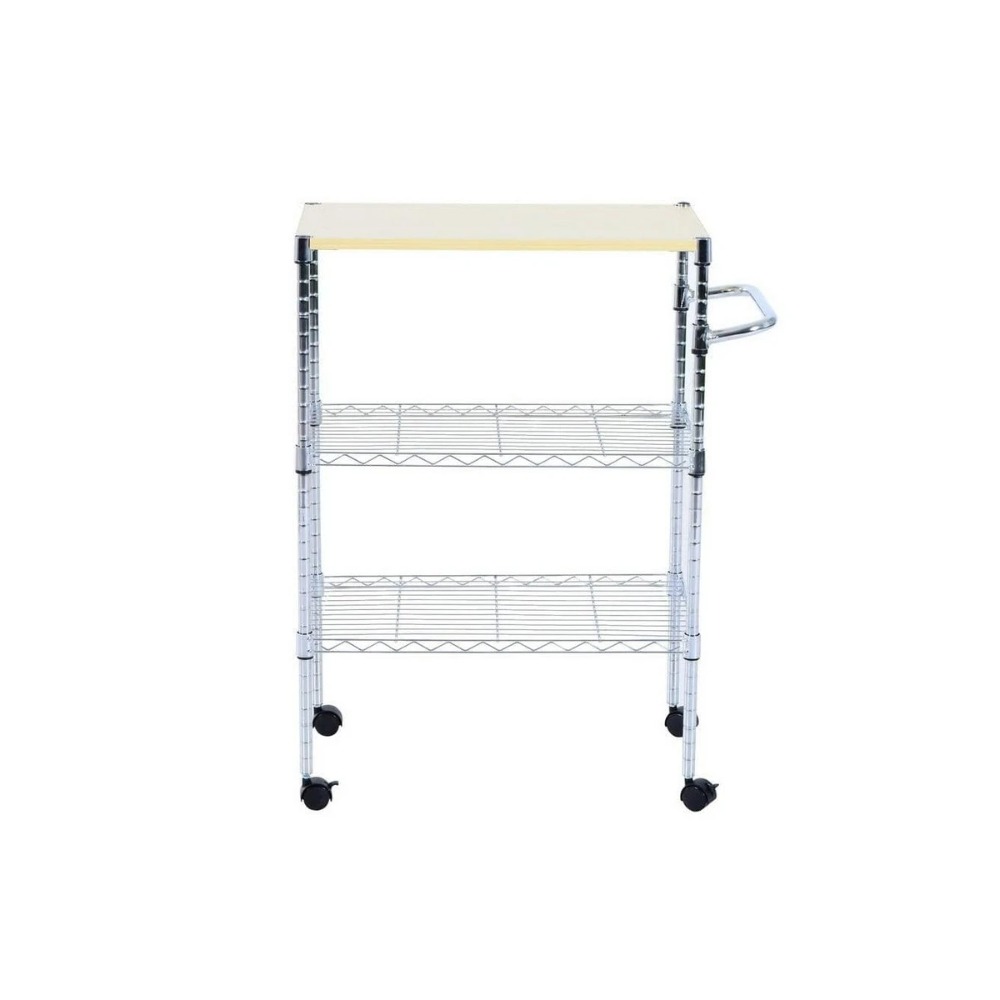 Carrinho de Cozinha de 3 Nívei - Kitchen Baking Trolley avaliação e preço