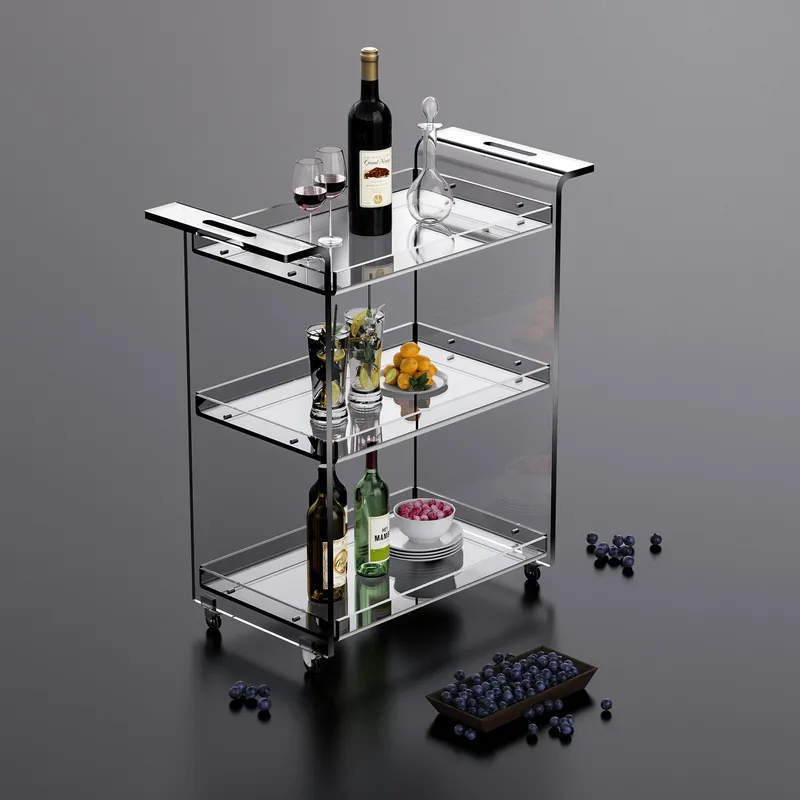 Carrinho de Cozinha Moderno de - Kitchen Baking Trolley avaliação e preço