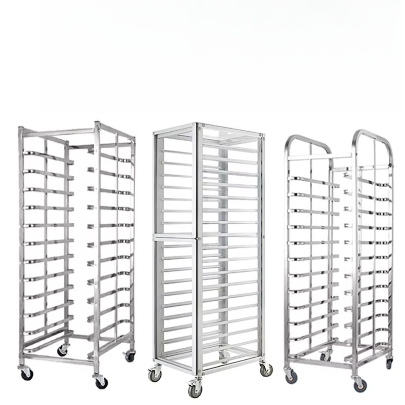 Carrinho de alumínio comercial - Kitchen Baking Trolley avaliação e preço