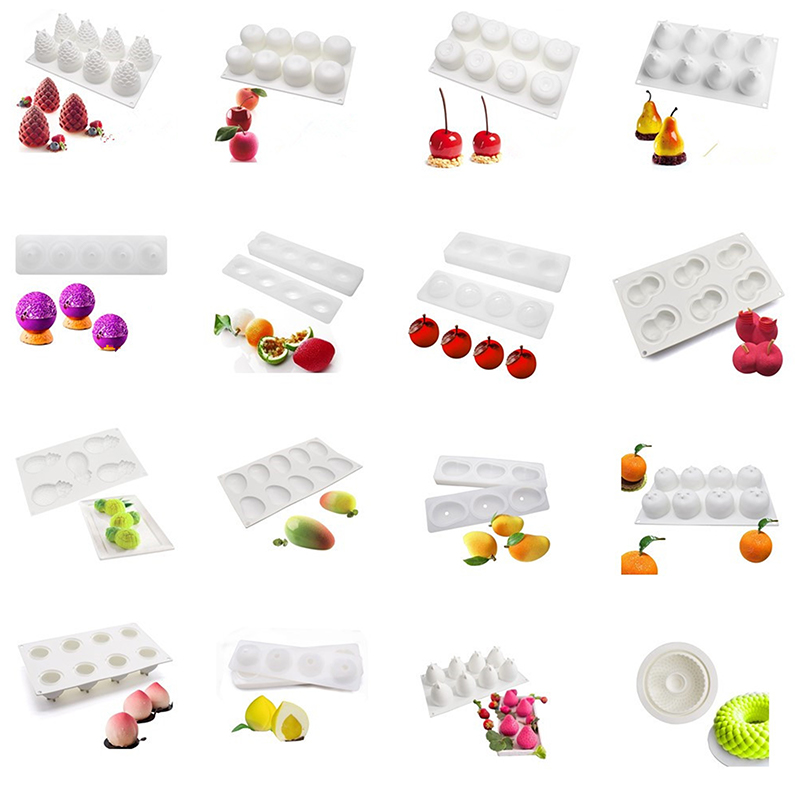 Forma de Silicone de Grau Alim - Kitchen Baking Molds avaliação e preço