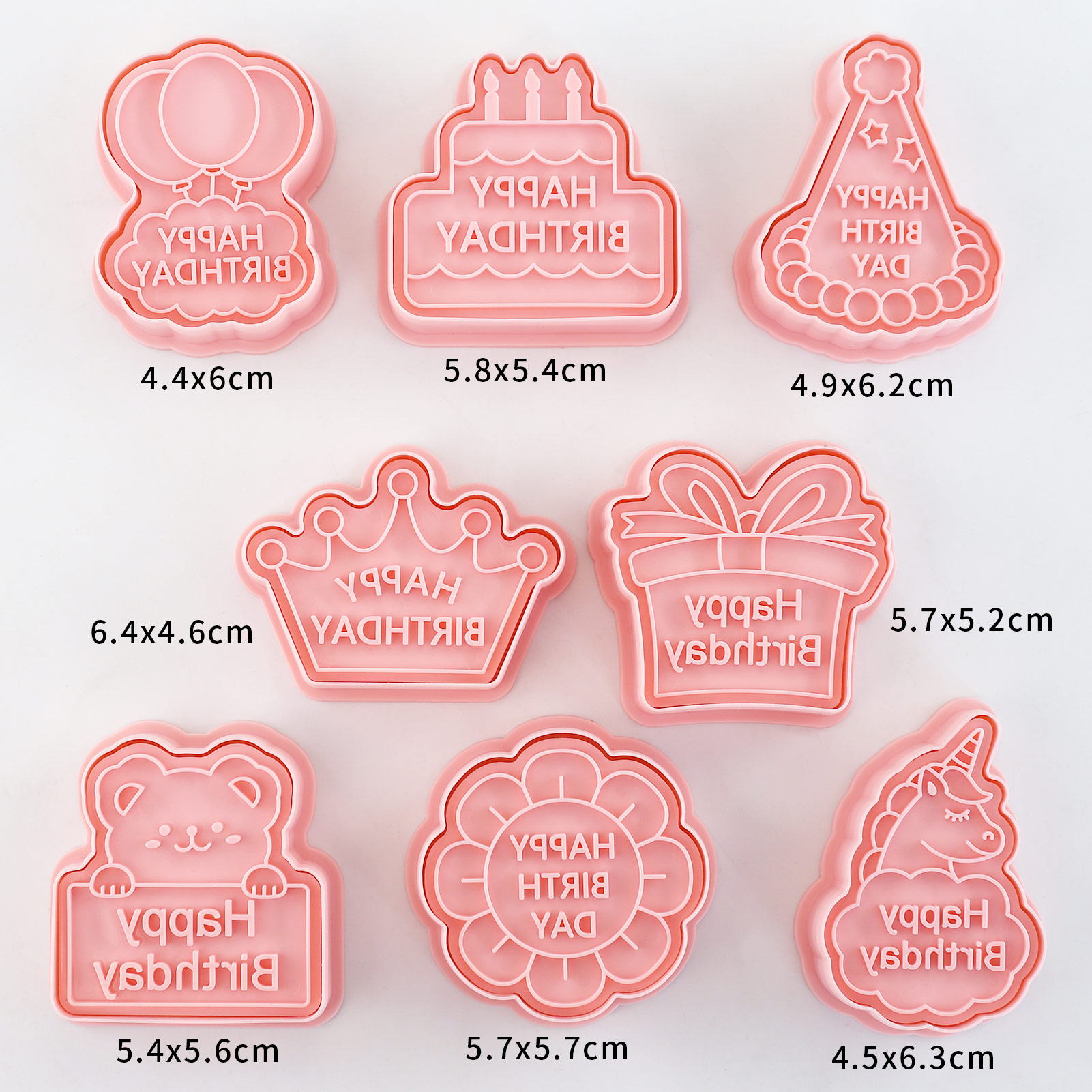 8 pçs feliz aniversário cortad - Kitchen Baking Molds avaliação e preço
