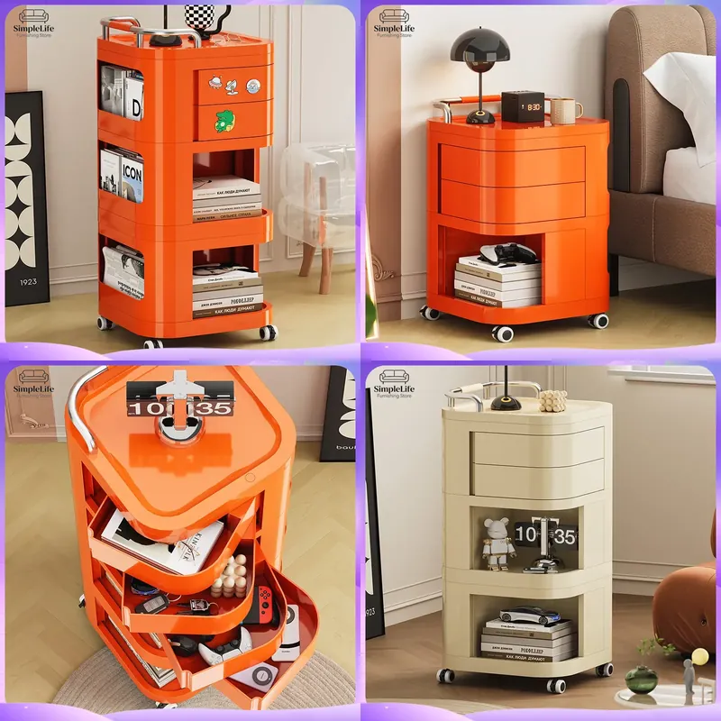 Carrinho de Cozinha com Rodas, - Kitchen Baking Trolley avaliação e preço