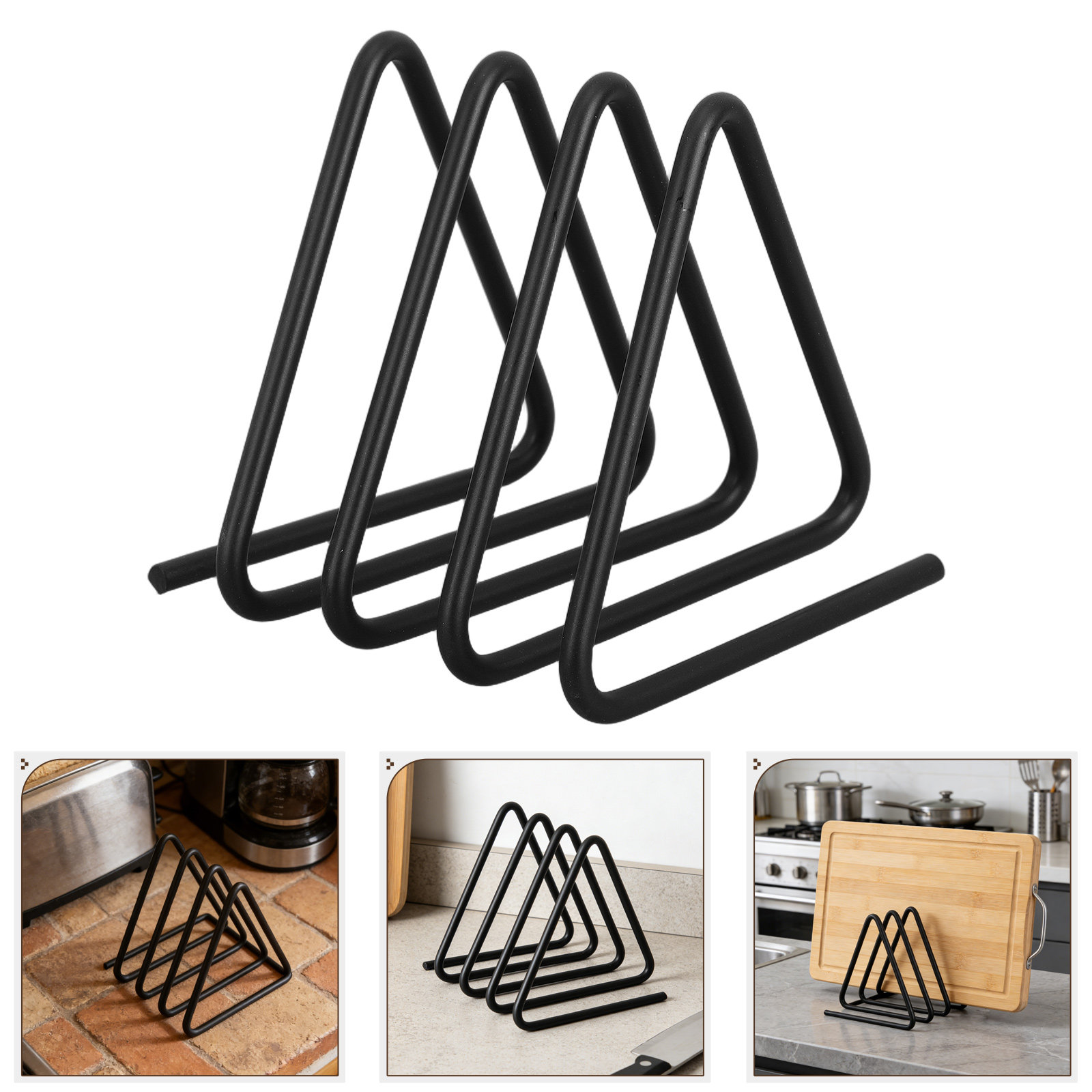 Suporte Vertical de Metal Anti - Kitchen Baking Sheet Organizer avaliação e preço