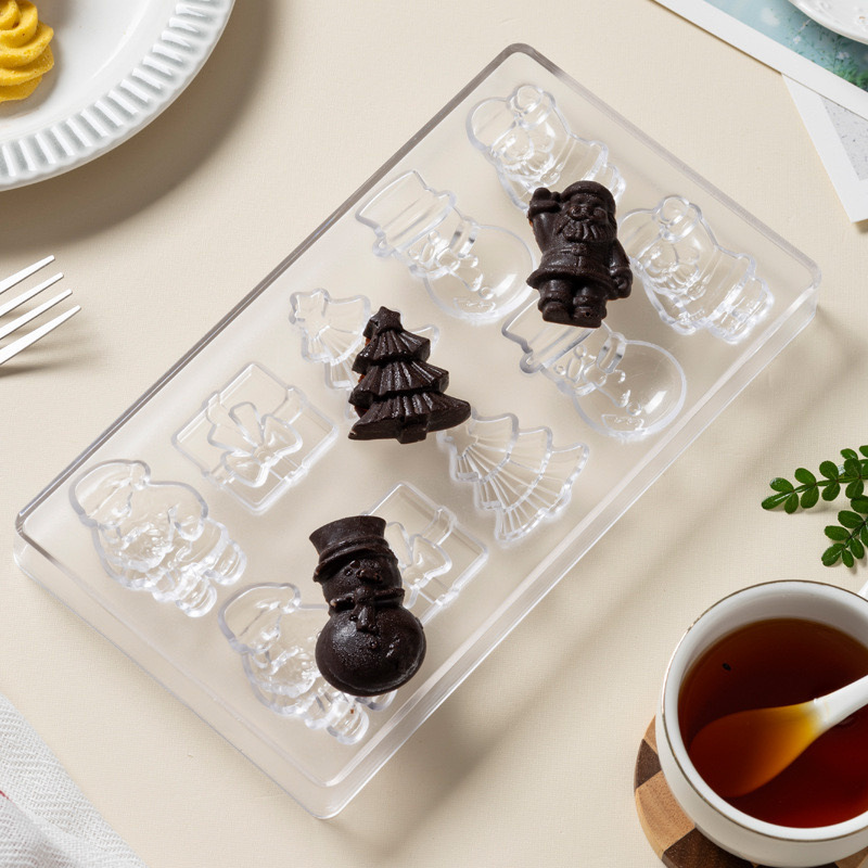Série do Natal moldes plástico - Kitchen Baking Molds avaliação e preço