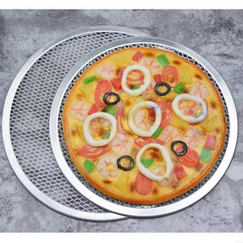 Tela redonda alumínio para piz - Kitchen Baking Center avaliação e preço