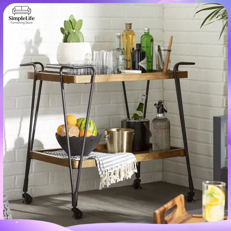 Carrinho de Cozinha com Rodas, - Kitchen Baking Trolley avaliação e preço